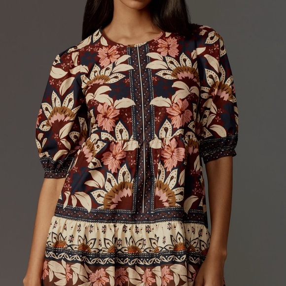 Anthropologie Farm Rio Ainika Chill mini dress - Picture 3 of 8